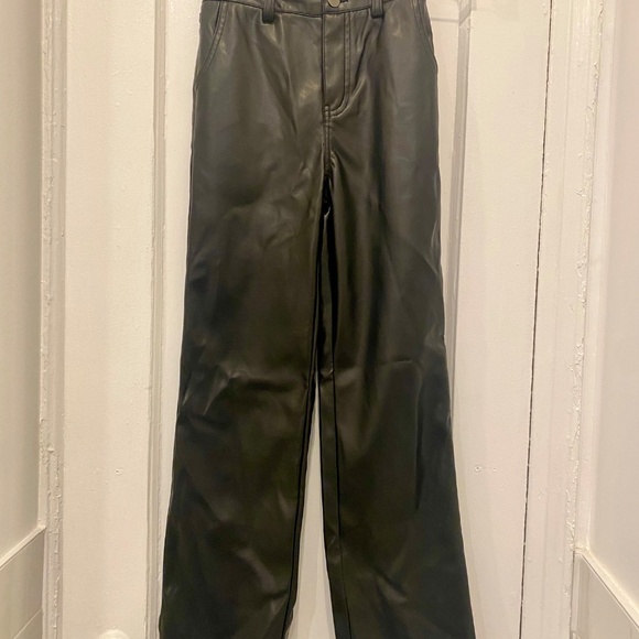 Hello Franki Vegan Leather Pants - Picture 3 of 3